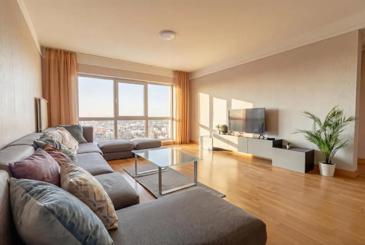 Photo 5 of 24th Floor Panoramic Apartment with Free Parking – Panorama Residences Riga