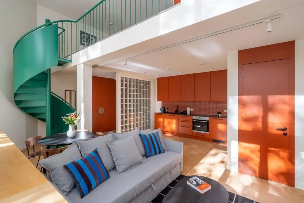Image of Bright designer Loft in the city center