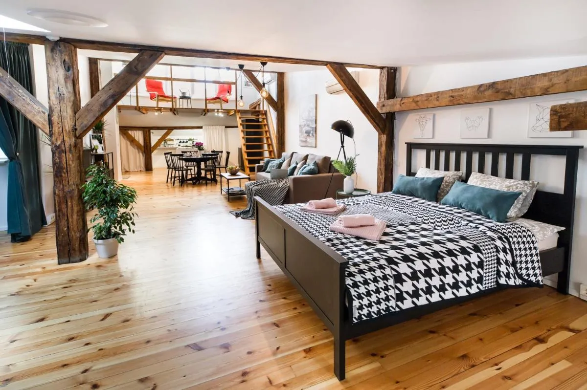 Image 1 of Cozy Studio Mansard Riga Old Town Aptartment, AC