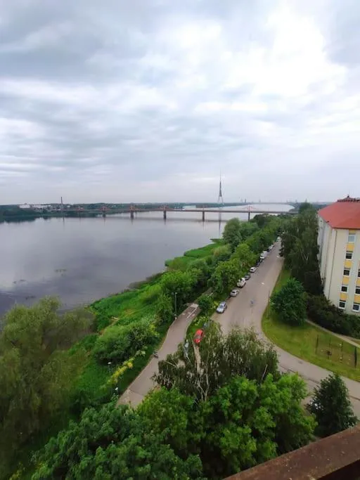 Image of Cozy apartment w beautiful view to Daugava river