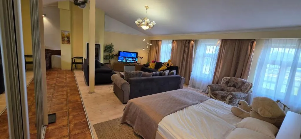 Image 1 of Daugava rrlux Penthouse with fireplace and free parking
