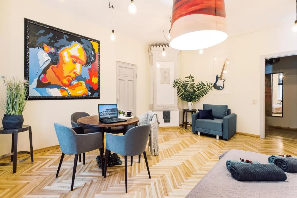 Image of ELVIS apartment/11 beds/6 bedrooms/Riga Old Town