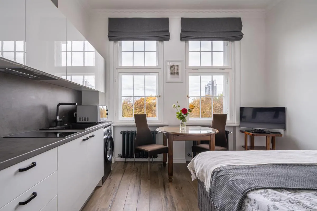 Image 2 of Library House “Bibliotekas nams” – Apartment with Park View