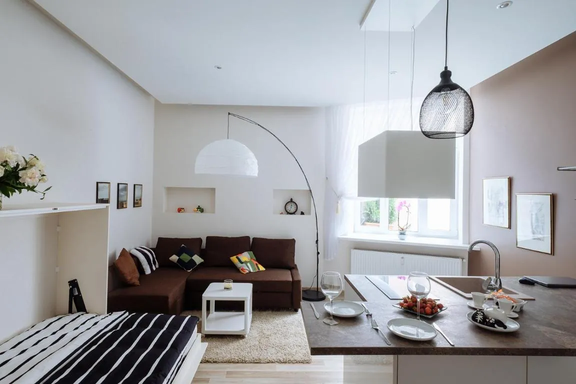 Image of New stylish studio in the center