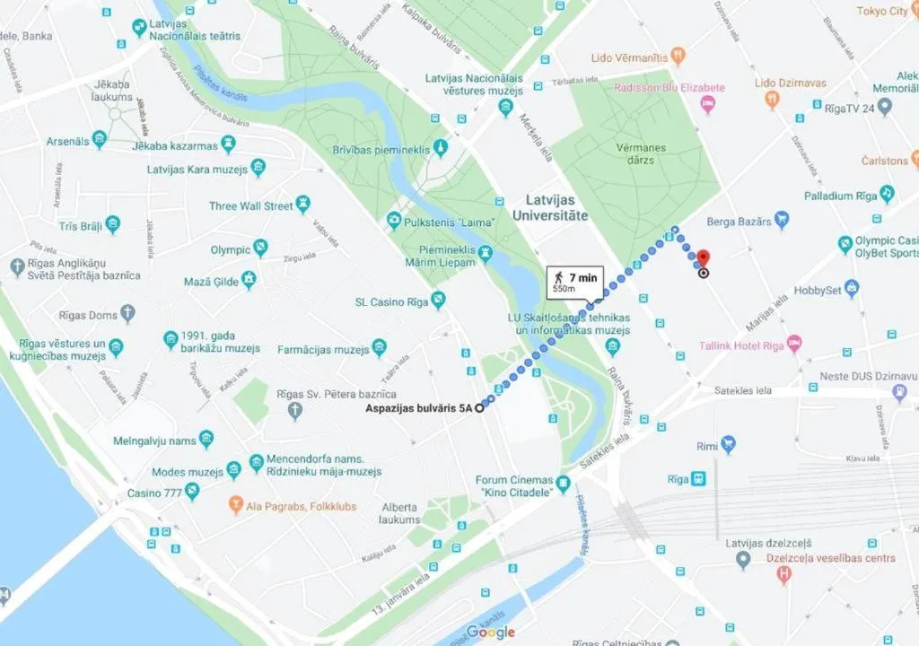 Image 2 of Riga Central District, Тихий Центр города, всё под боком, удобно