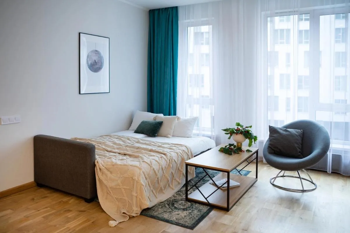 Image 1 of Riverside Design Apartment with underground private parking