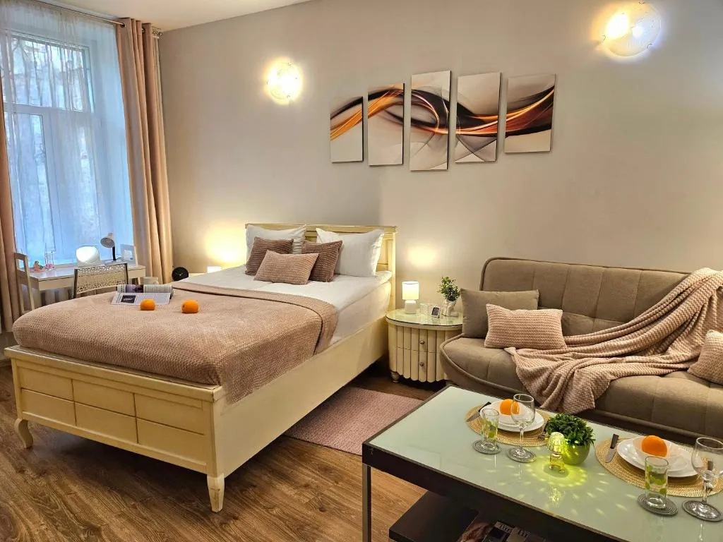 Image 1 of Romantic Studio-Great Location- City center-FREE Parking-Self Check-in- till Old town 20 min