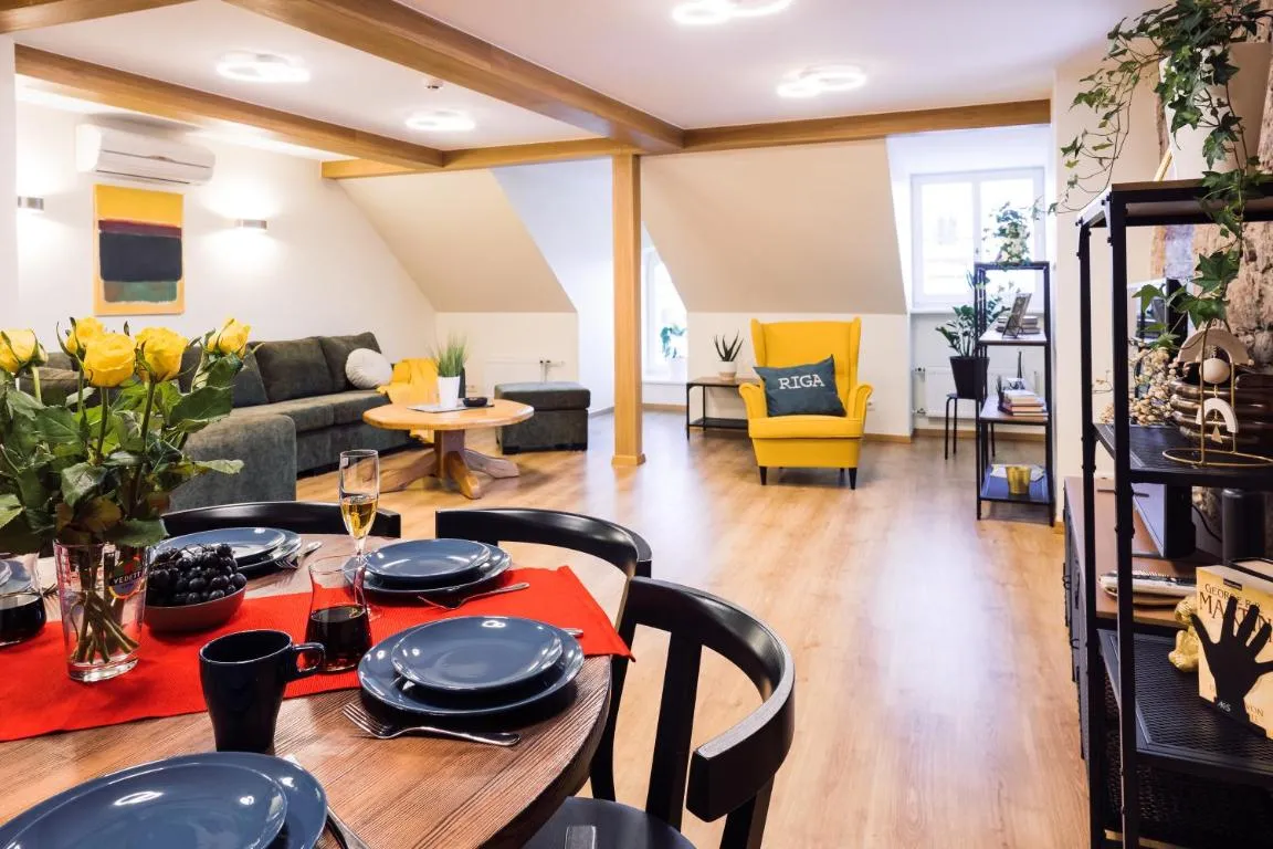Image of Rothko apartment/8 guests/4bedrooms/Riga Old Town