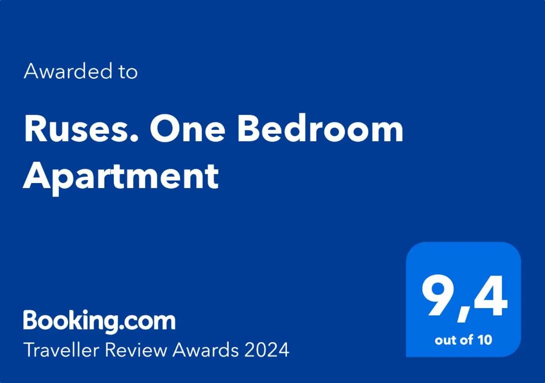 Image of Ruses. One Bedroom Apartment