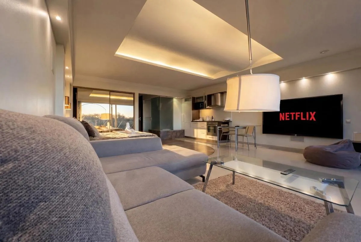Photo 5 of Sauna Penthouse with City Views and Free Parking – Riga
