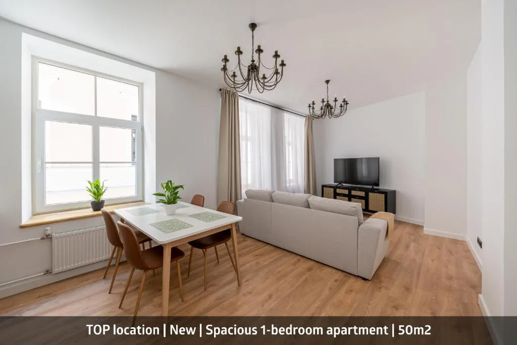 Spacious 1-bedroom apartment in the heart of Old Town