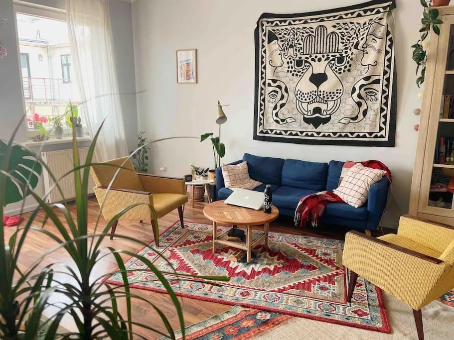 Image of Spacious city apartment with balcony