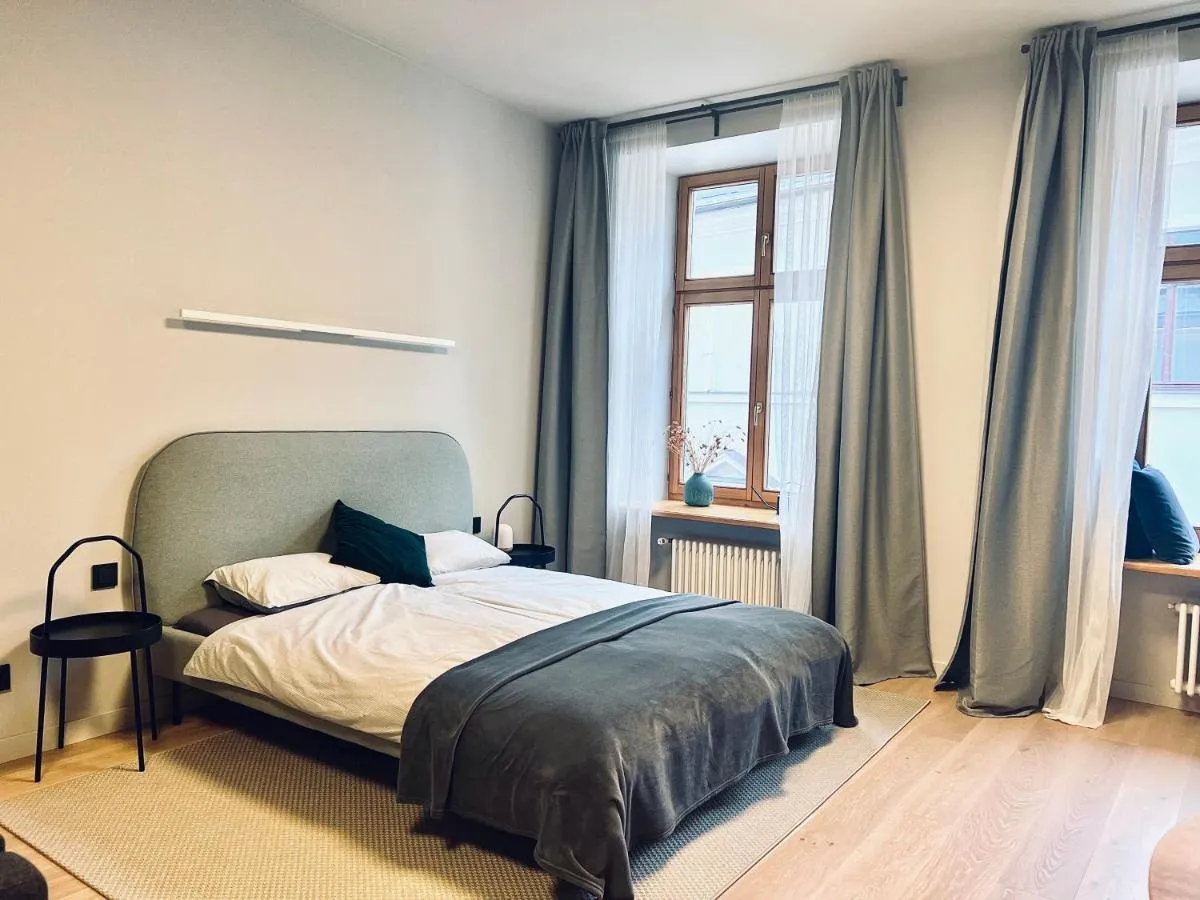 Photo 2 of Stylish New Apartment in Riga Old Town – City Centre, Self Check-in, Walkable to Major Attractions