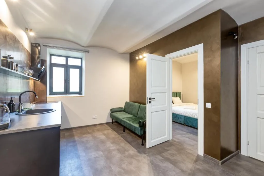 Image 1 of Stylish Riga Flat with Heated Floors and Private Parking