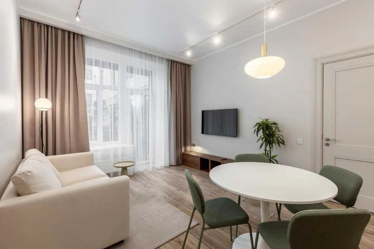 Image 1 of Art Noveau Quarter apartment with Patio