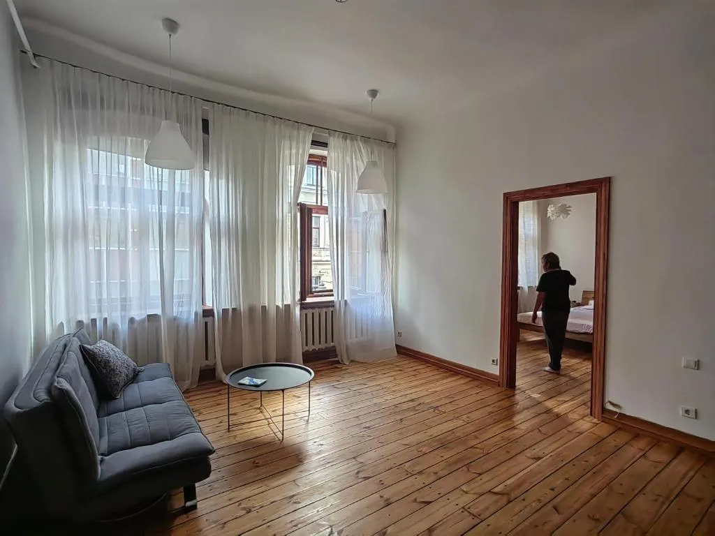 Image of Artists apartment next to Gertrudes church inspired by Mexico