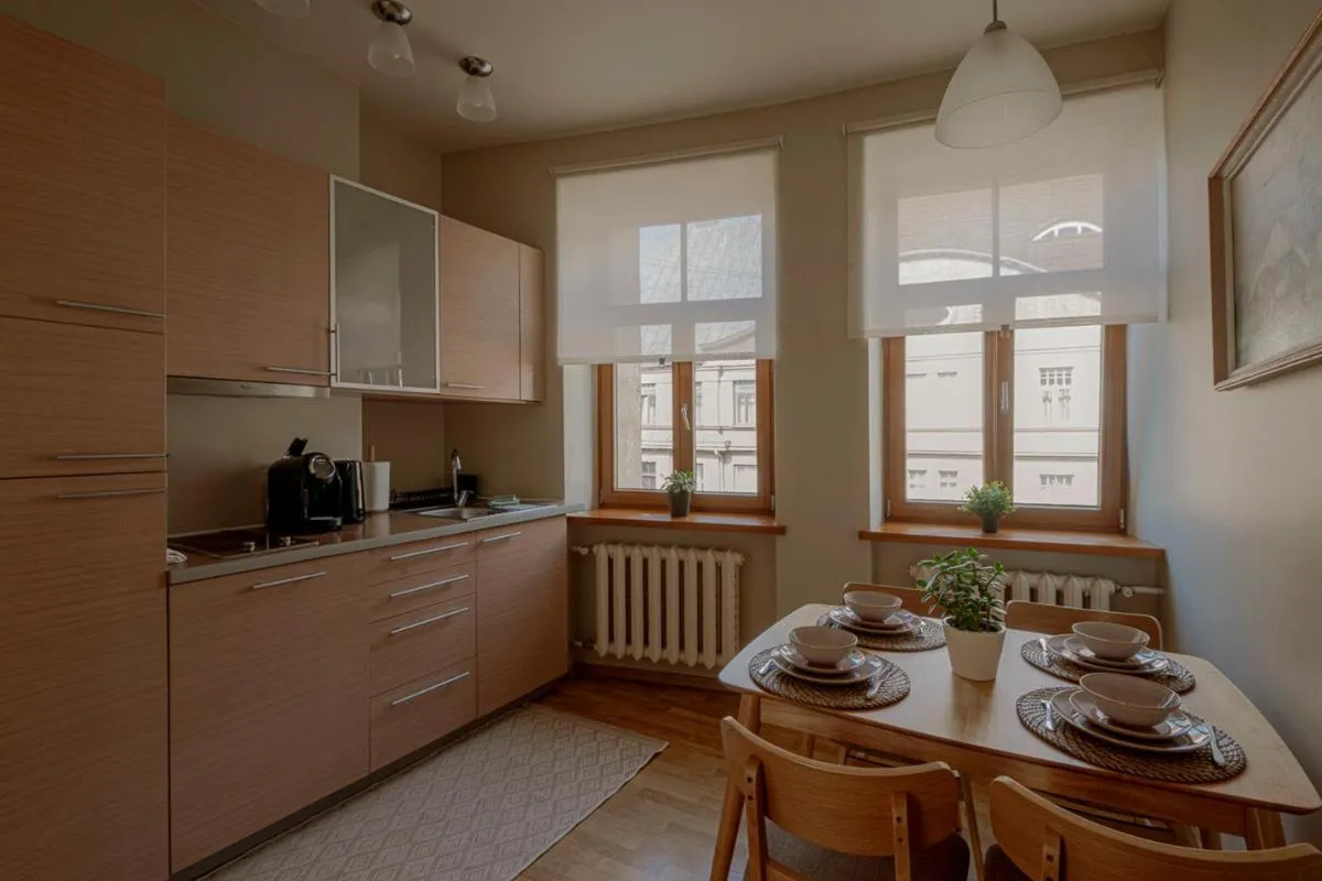 Image 3 of Sunny Apartment in the Art Nouveau District with Balcony
