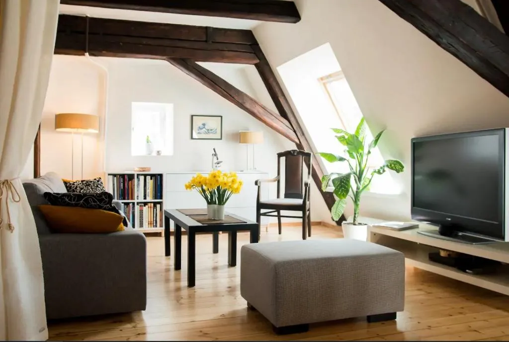 Image of Sunny mansard in the heart of Old Town