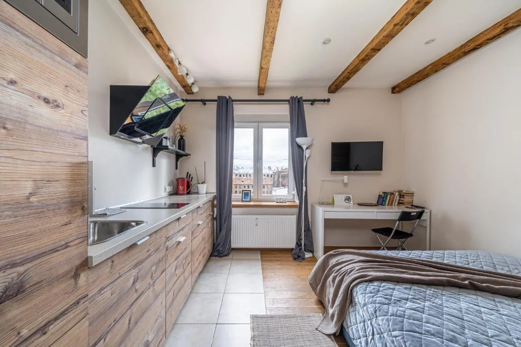 Image of Trendy Top-Floor Stay in Heart of Riga, Near Bars & Culture
